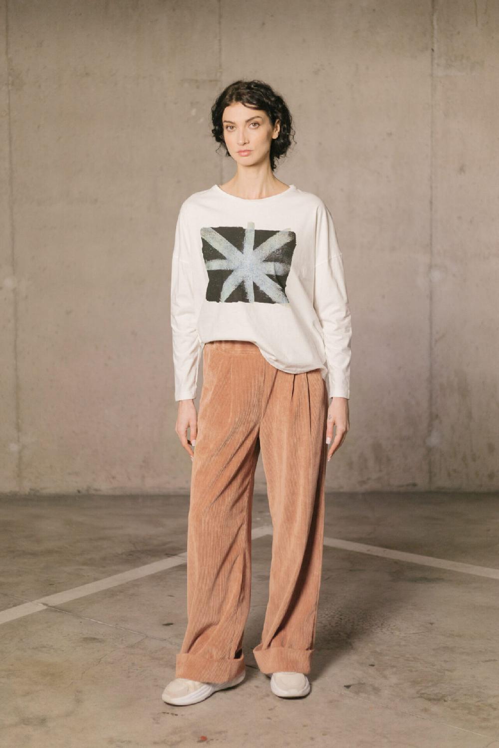 Pan Producto Básico Pantalón De Pana Avellana