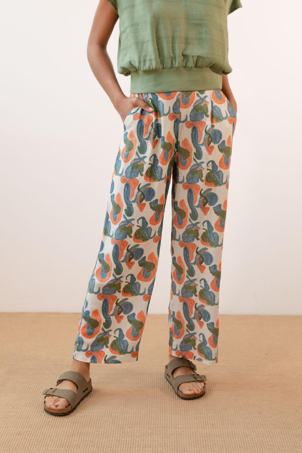 Pan Producto Básico Pantalón Estampado