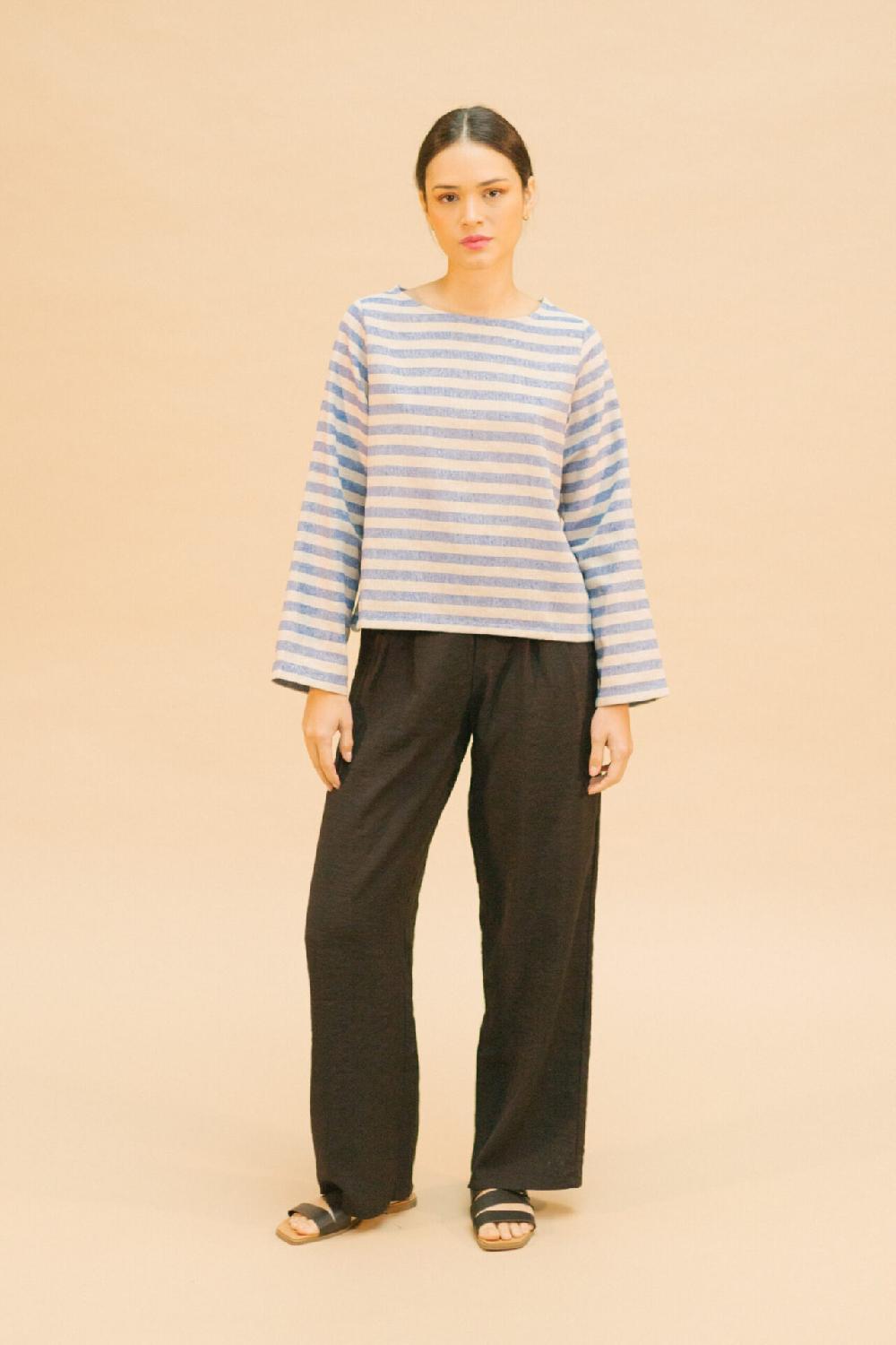 Pan Producto Básico Pantalón Negro Corte Recto