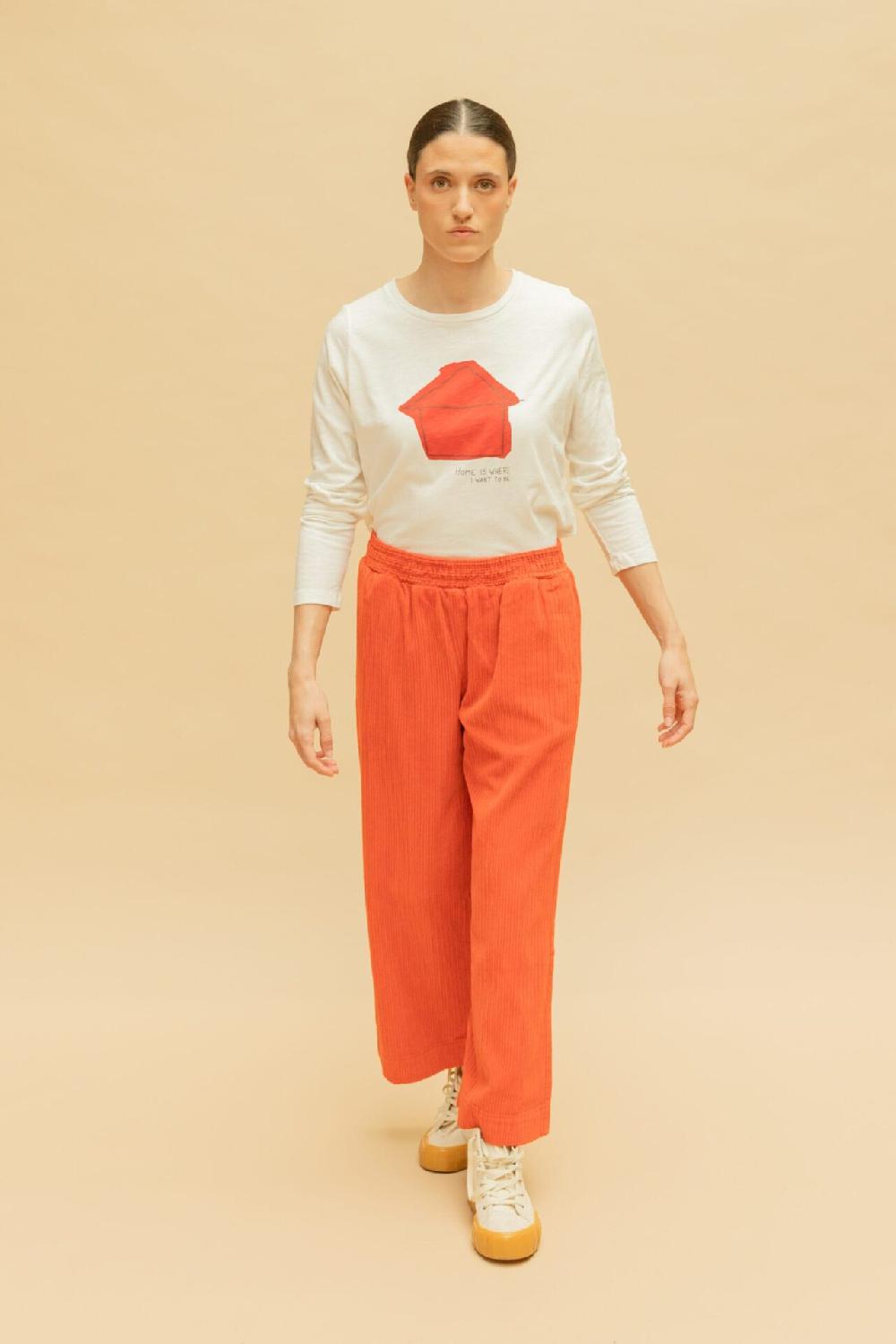 Pan Producto Básico Pantalón Recto De Pana