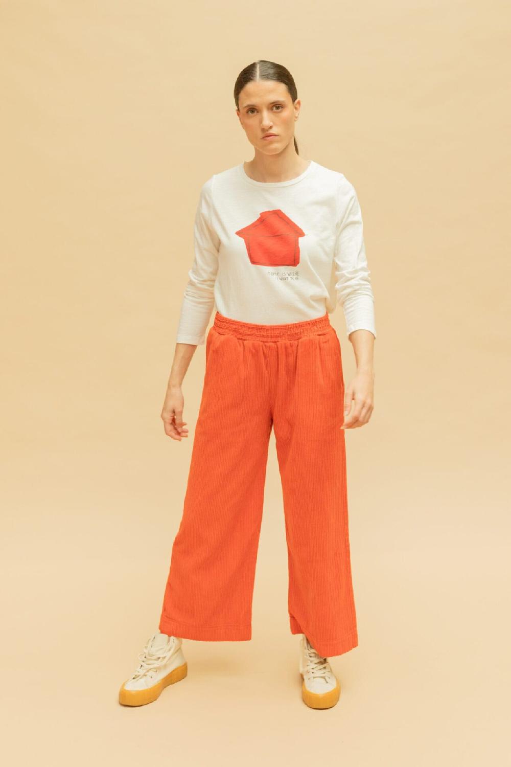 Pan Producto Básico Pantalón Recto De Pana