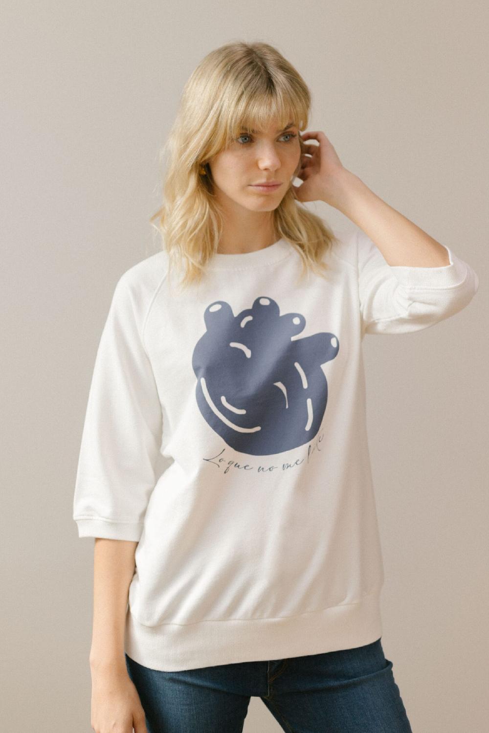 Pan Producto Básico Sudadera Cruda «corazón»