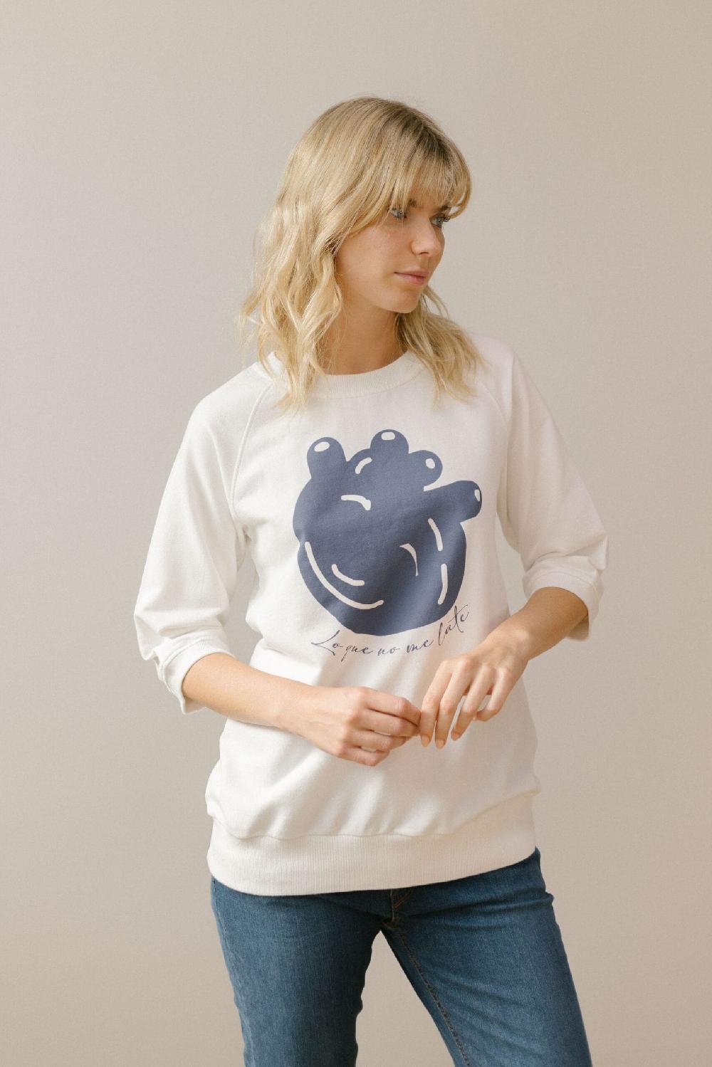 Pan Producto Básico Sudadera Cruda «corazón»