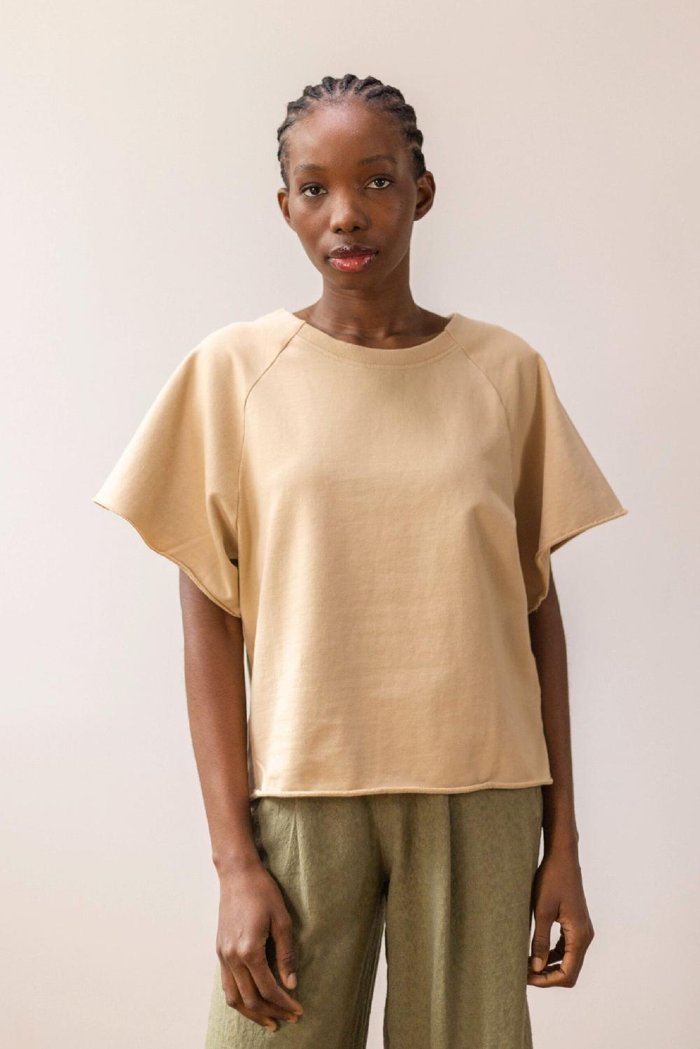 pan producto básico Sudadera de manga corta amplia