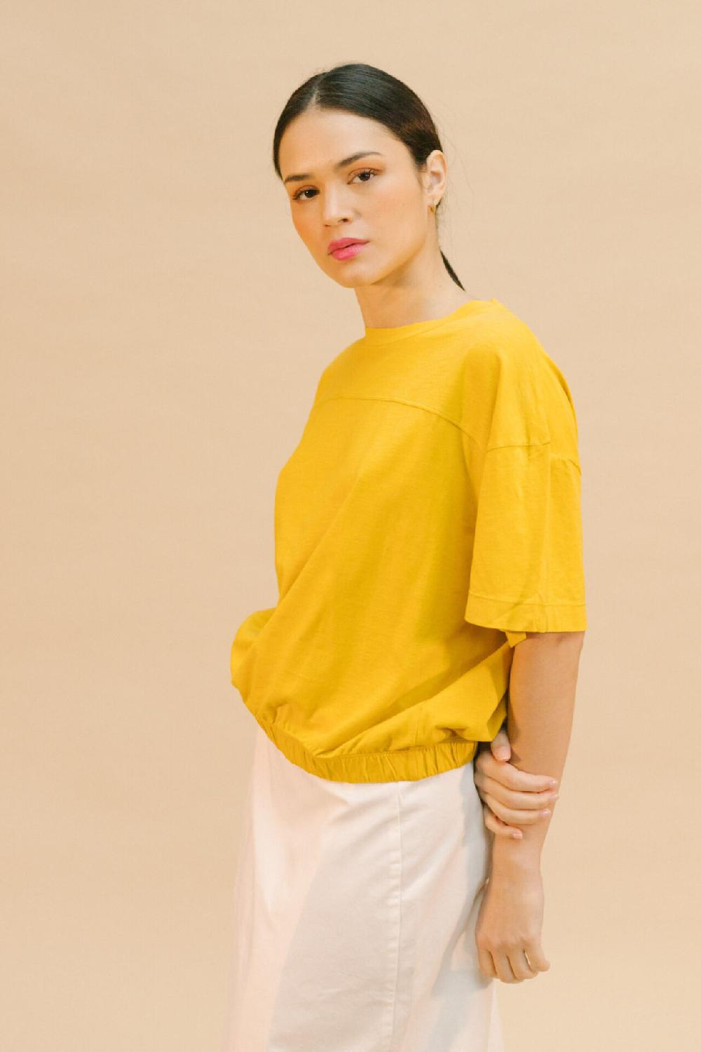 Pan Producto Básico Top Con Goma Amarillo Mostaza