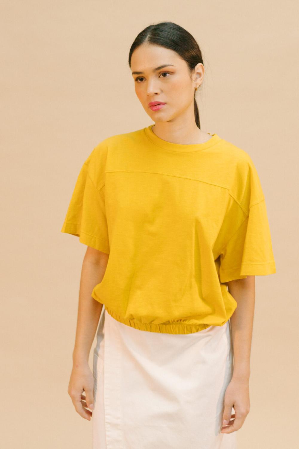 Pan Producto Básico Top Con Goma Amarillo Mostaza