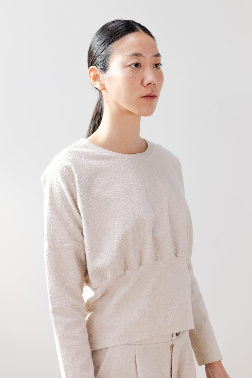 Pan Producto Básico Top Crudo Tejido Rugoso