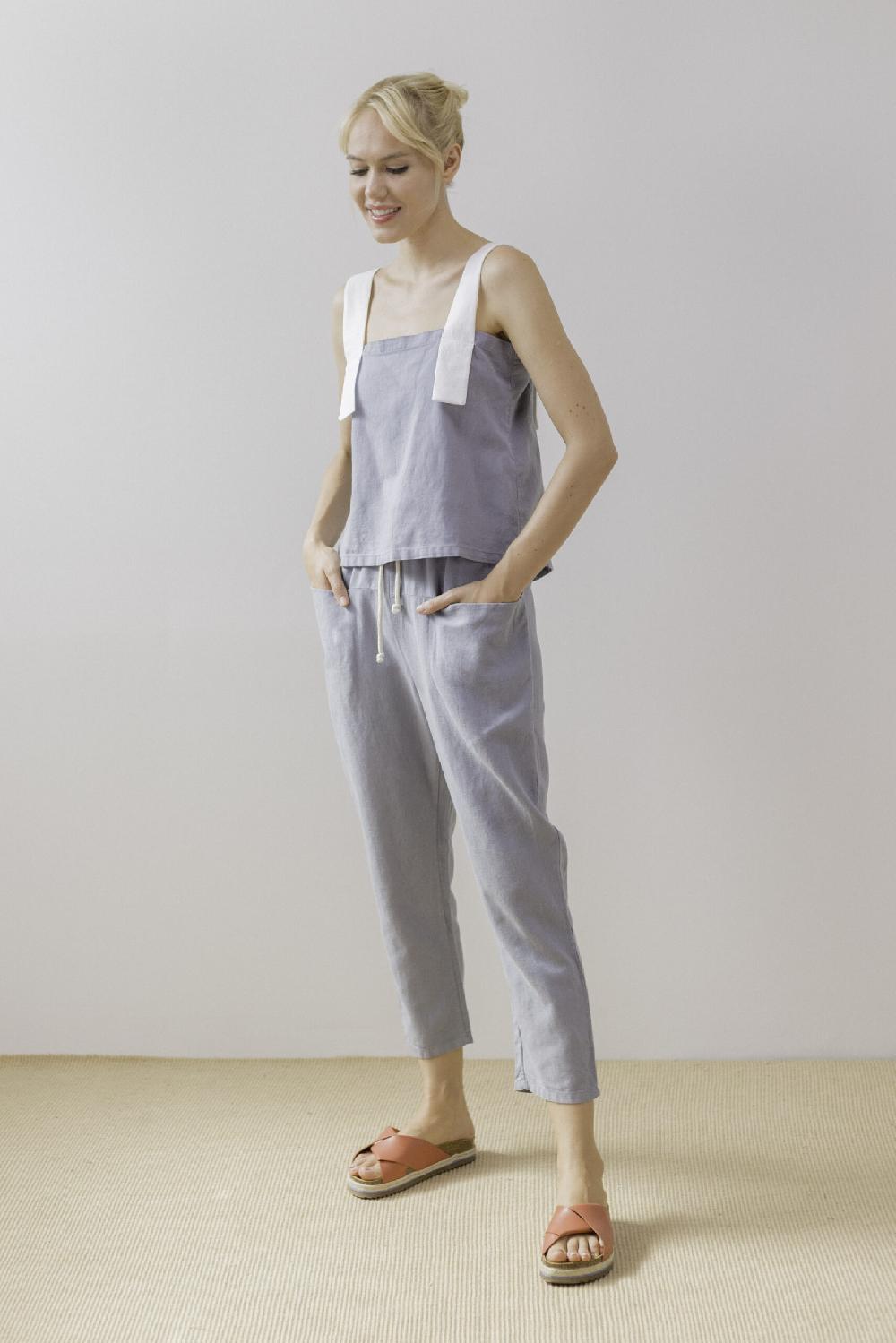 Pan Producto Básico Top Lino Tirantes