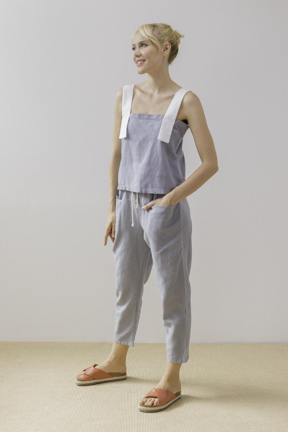 Pan Producto Básico Top Lino Tirantes