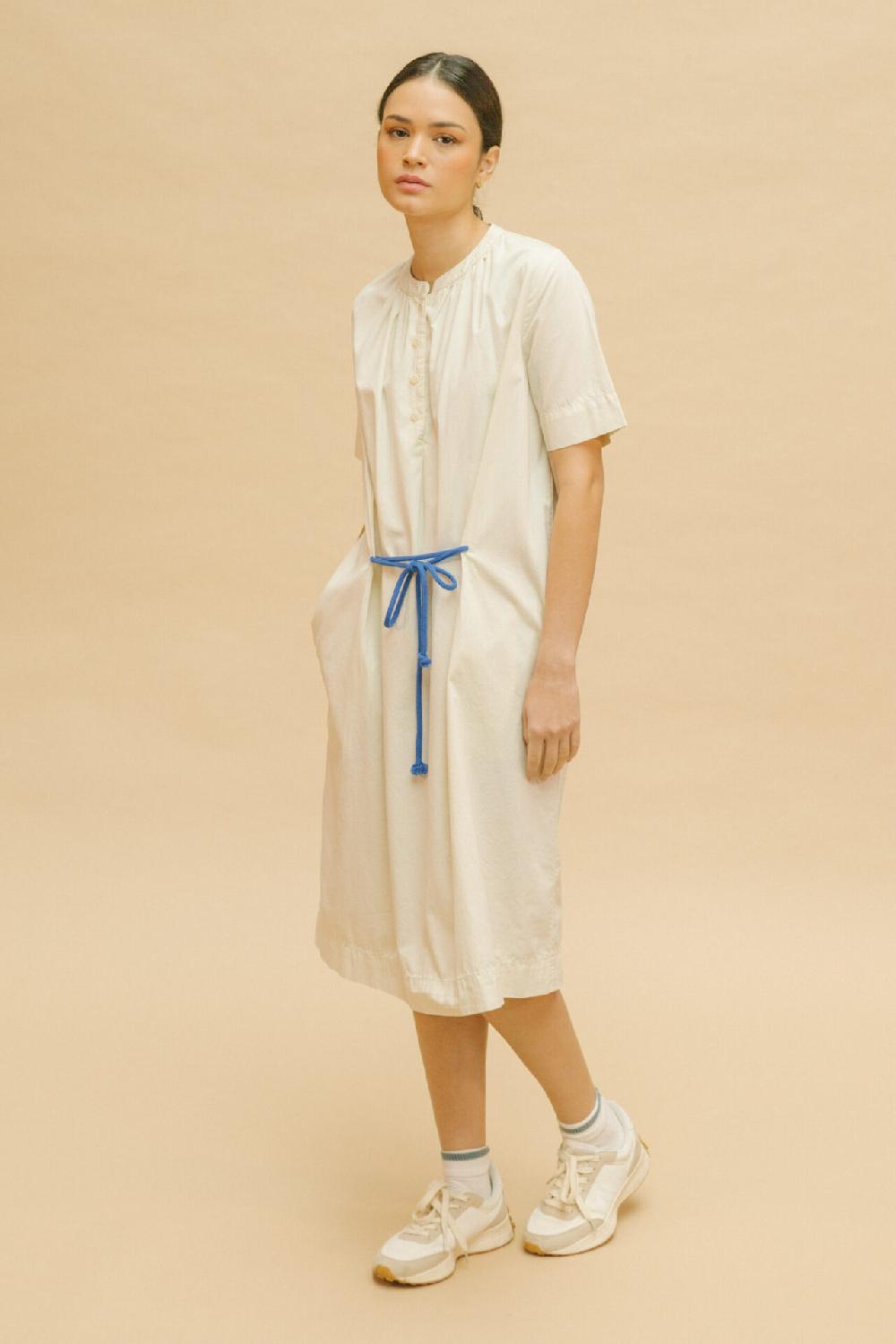 Pan Producto Básico Vestido Amplio Crudo