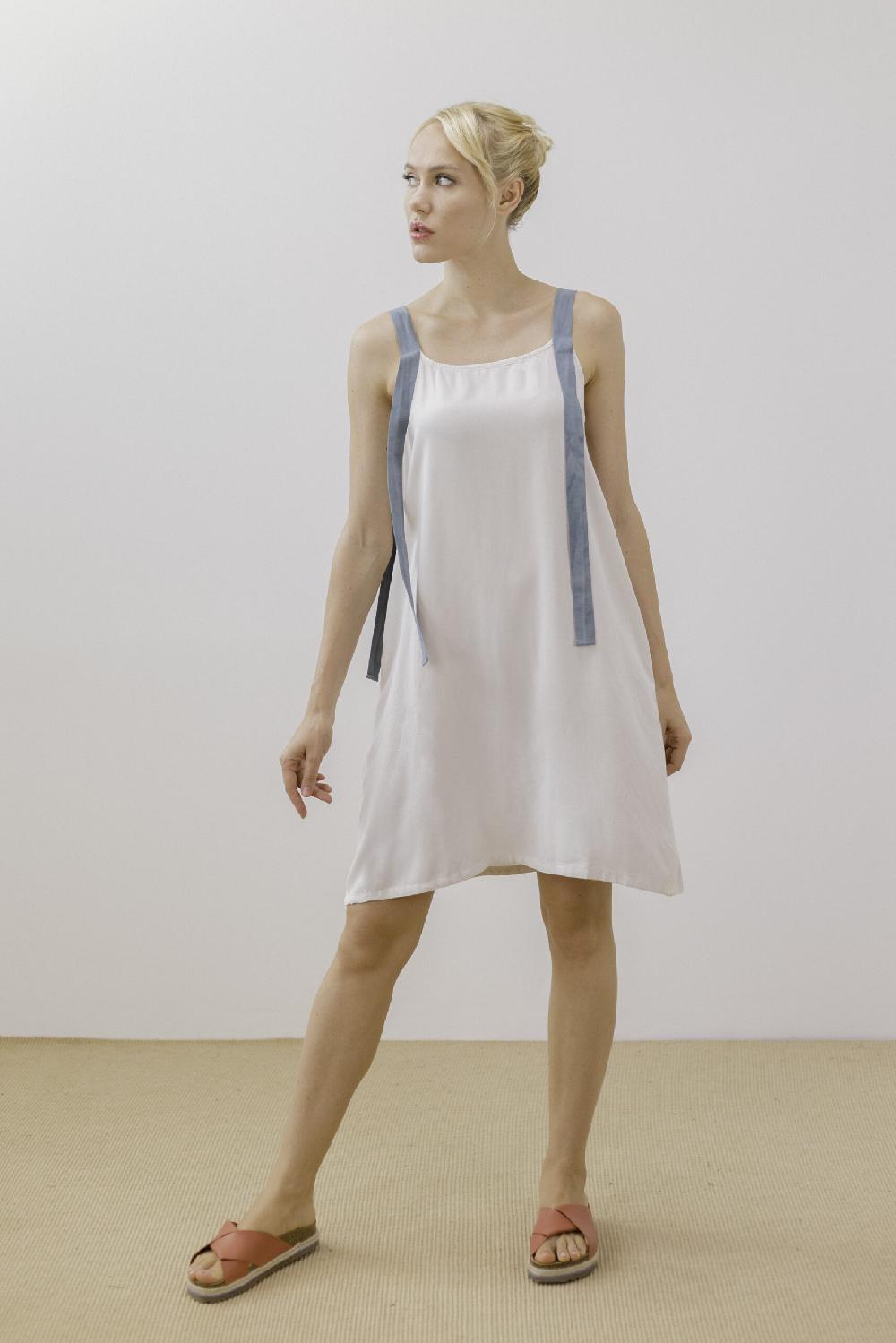 Pan Producto Básico Vestido Crudo Cintas