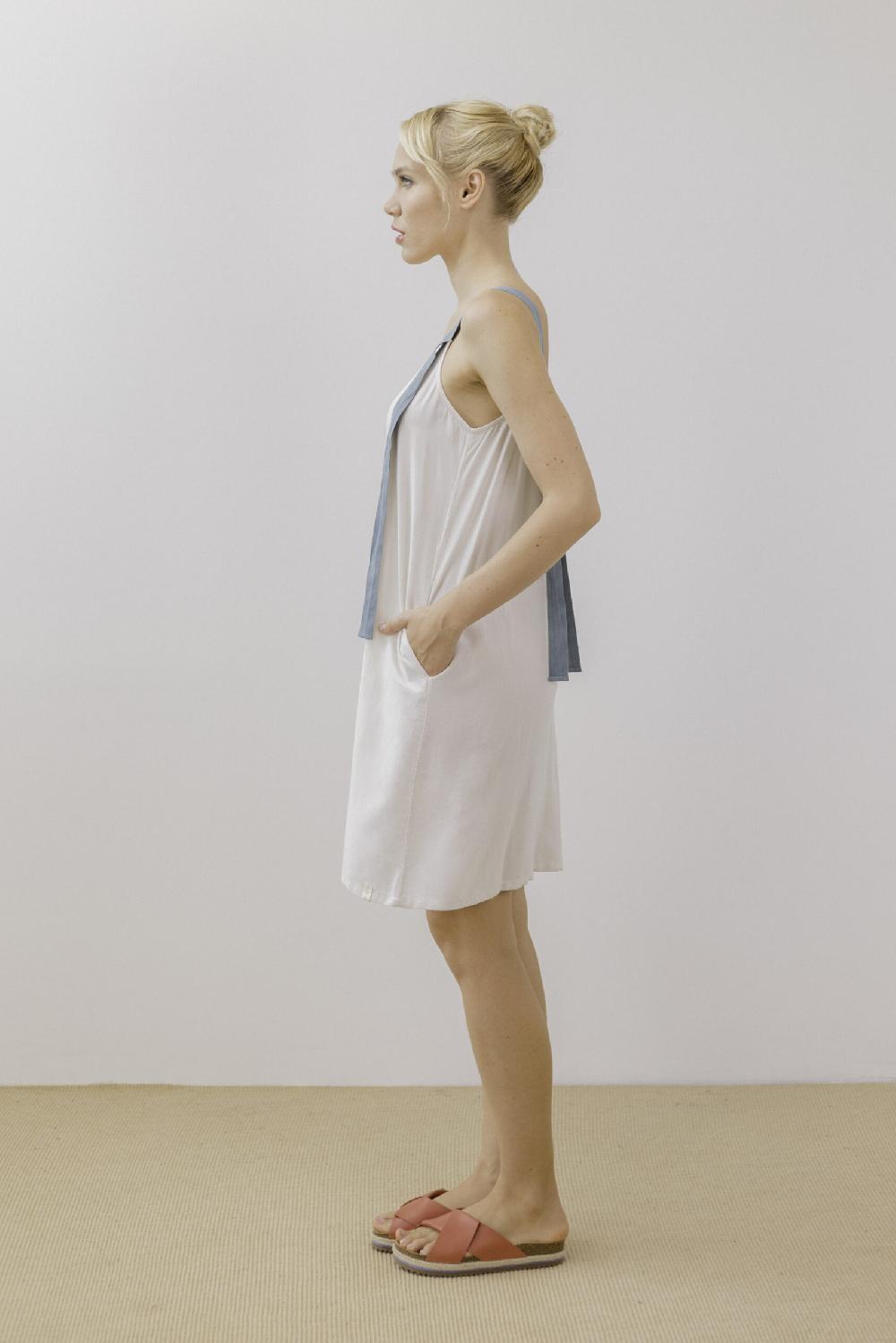 Pan Producto Básico Vestido Crudo Cintas