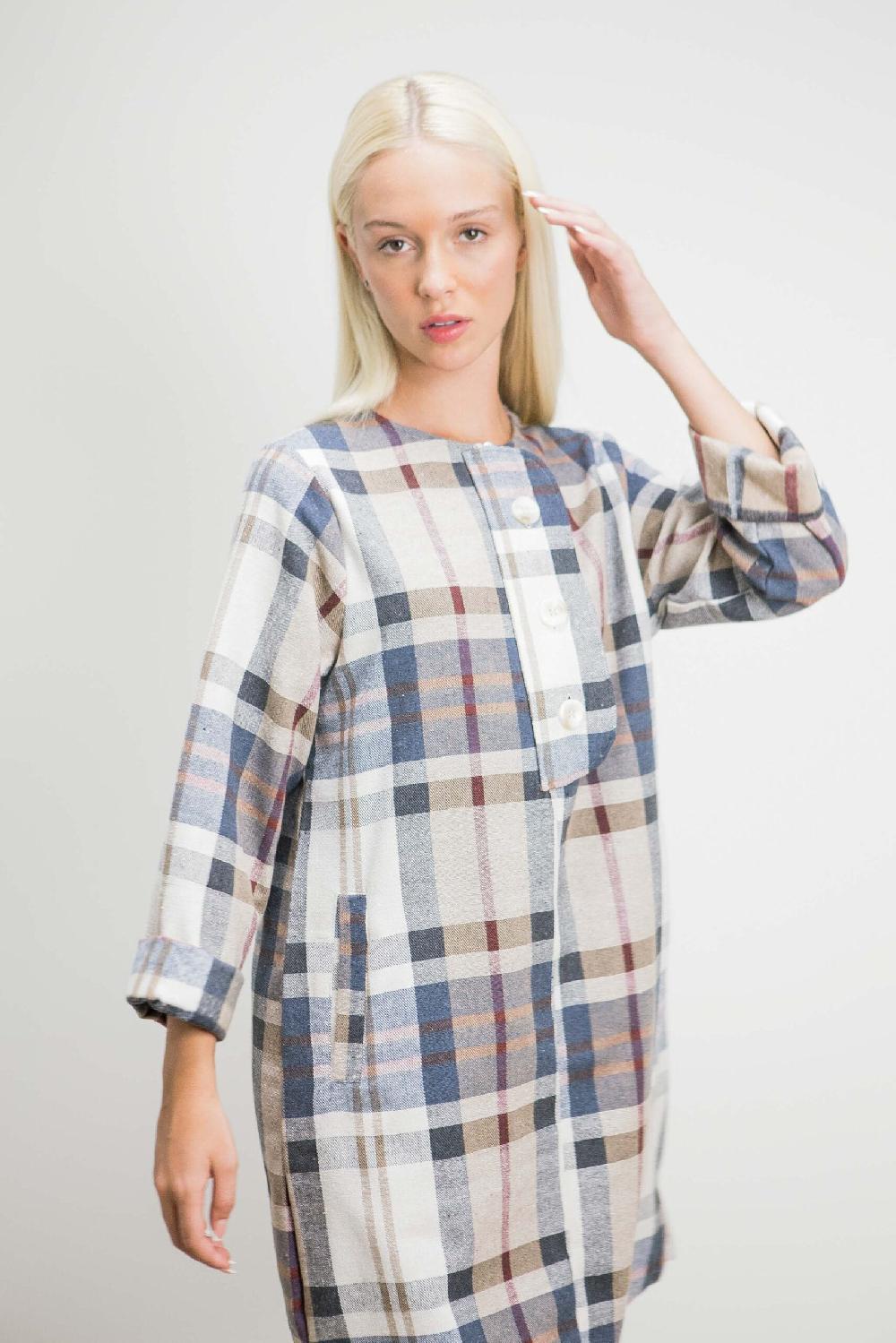 Pan Producto Básico Vestido De Cuadros