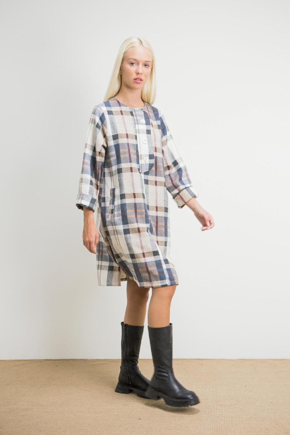 Pan Producto Básico Vestido De Cuadros