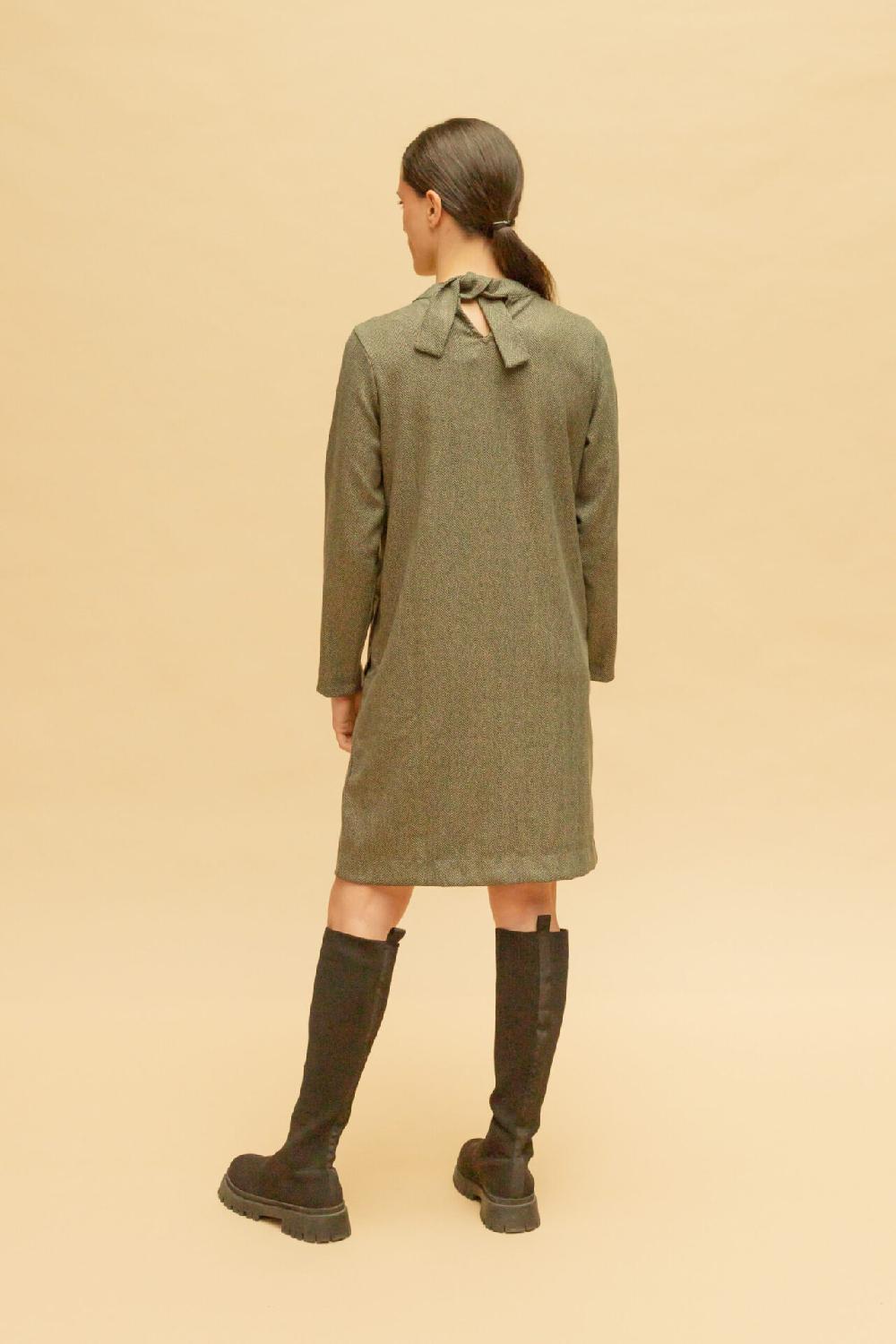 Pan Producto Básico Vestido Espiga Verde