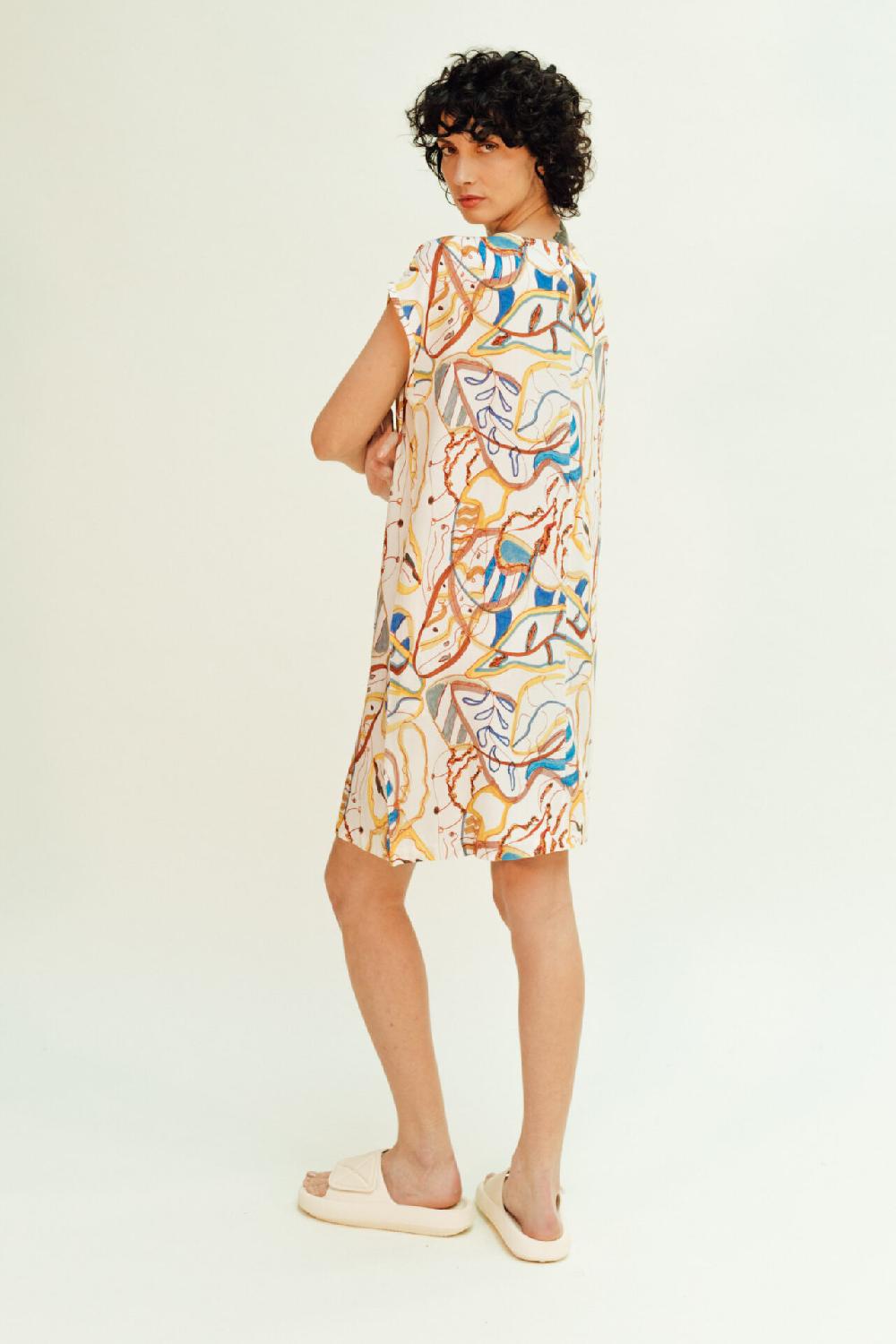 Pan Producto Básico Vestido Estampado Colores