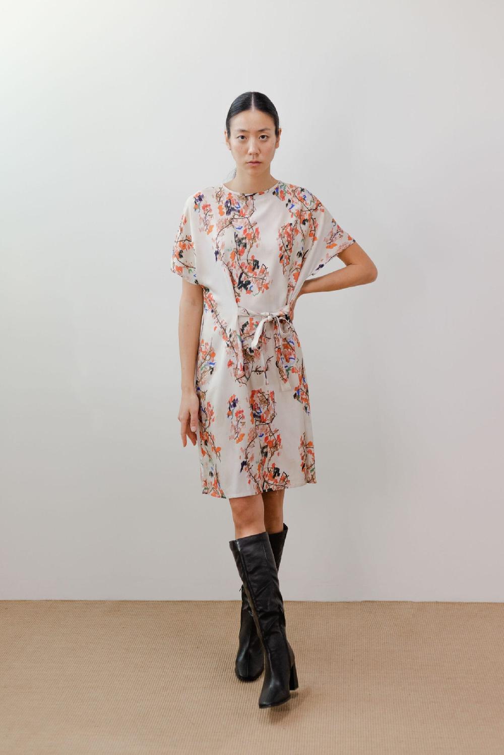 Pan Producto Básico Vestido Estampado Japonés