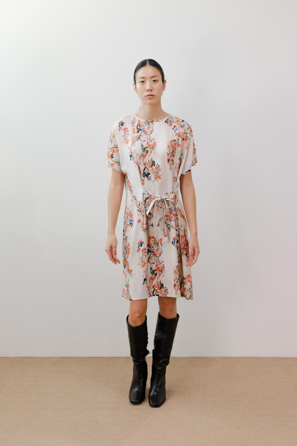 pan producto básico Vestido estampado japonés