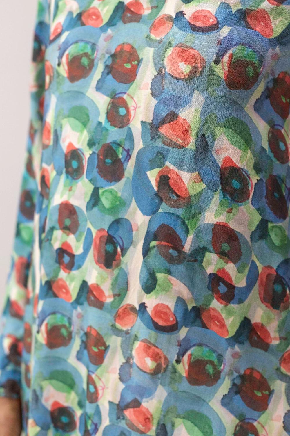 Pan Producto Básico Vestido Ligero Estampado