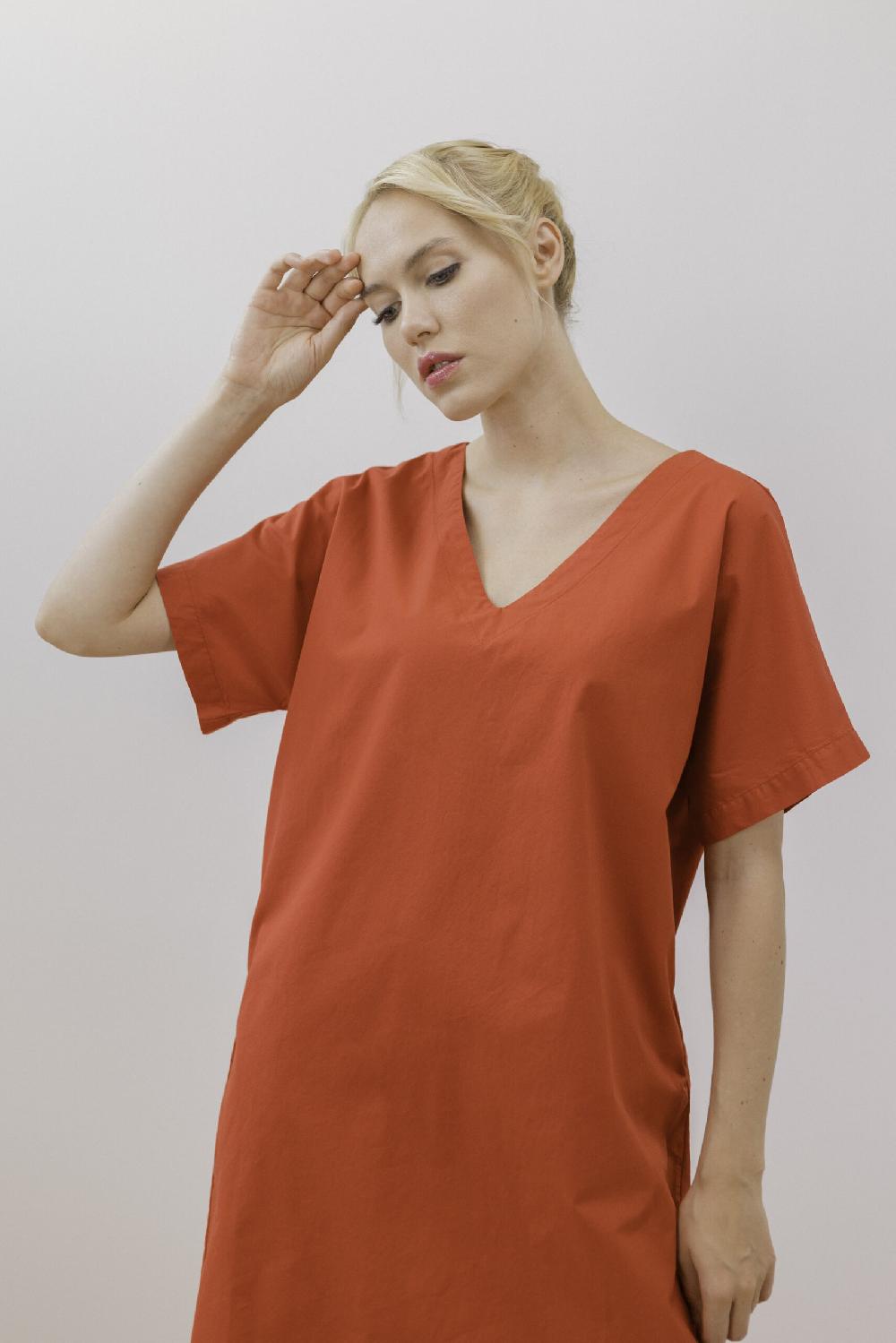 Pan Producto Básico Vestido Rojo