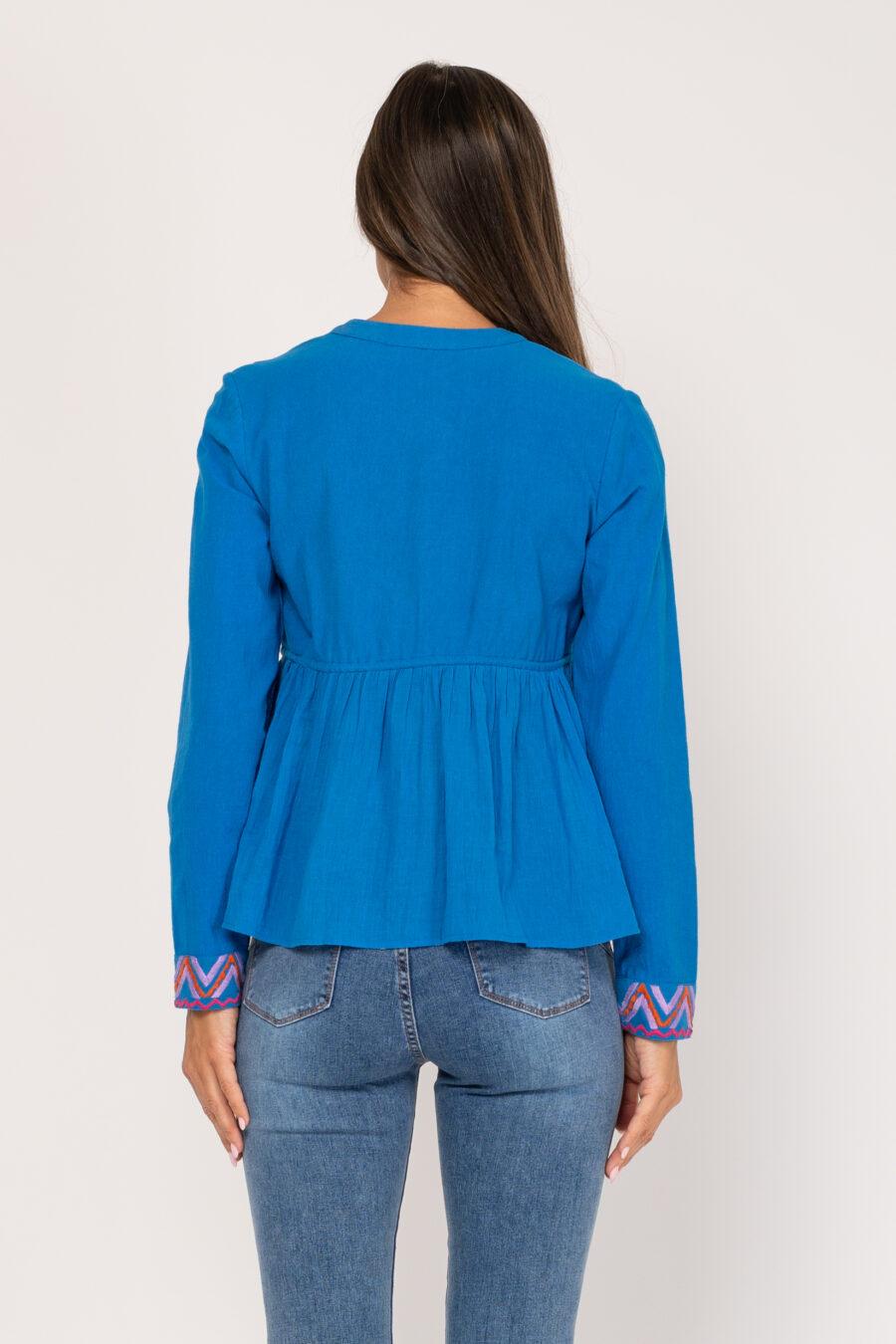 Peace&love By Calao BLUSA LISA CON BORDADOS PR8196B