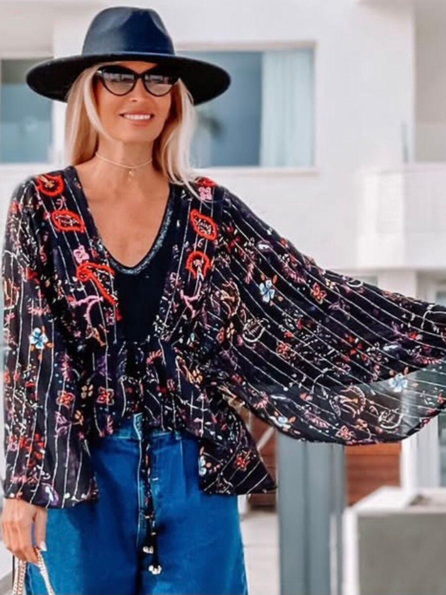 Peace&love By Calao BLUSON AMPLIO MANGA LARGA PR9532B