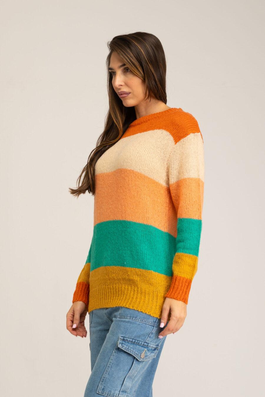 Peace&love By Calao JERSEY PUNTO FINO DE RAYAS EL3121J