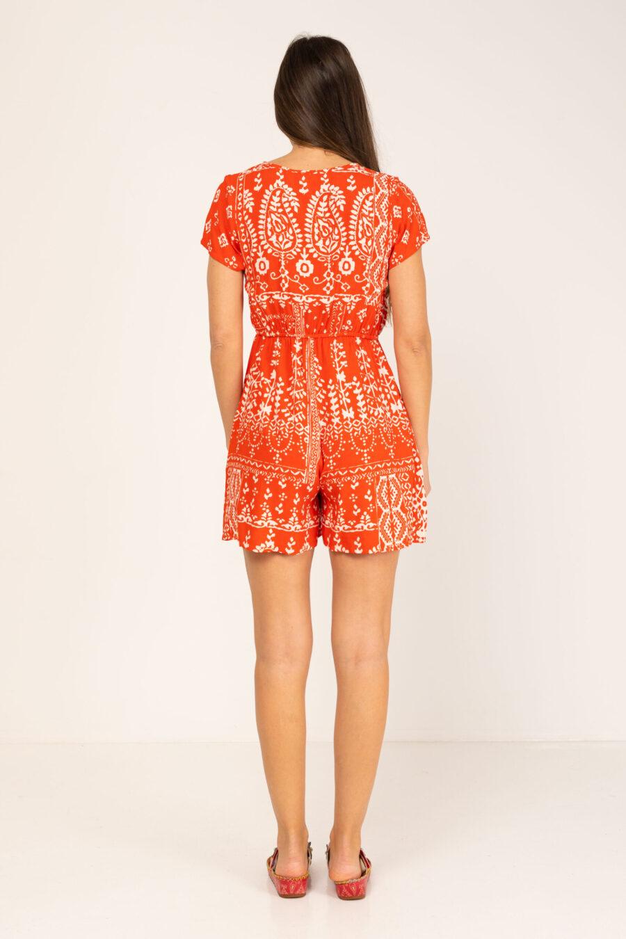 Peace&love By Calao MONO PANTALON CORTO ESTAMPADO BITONO