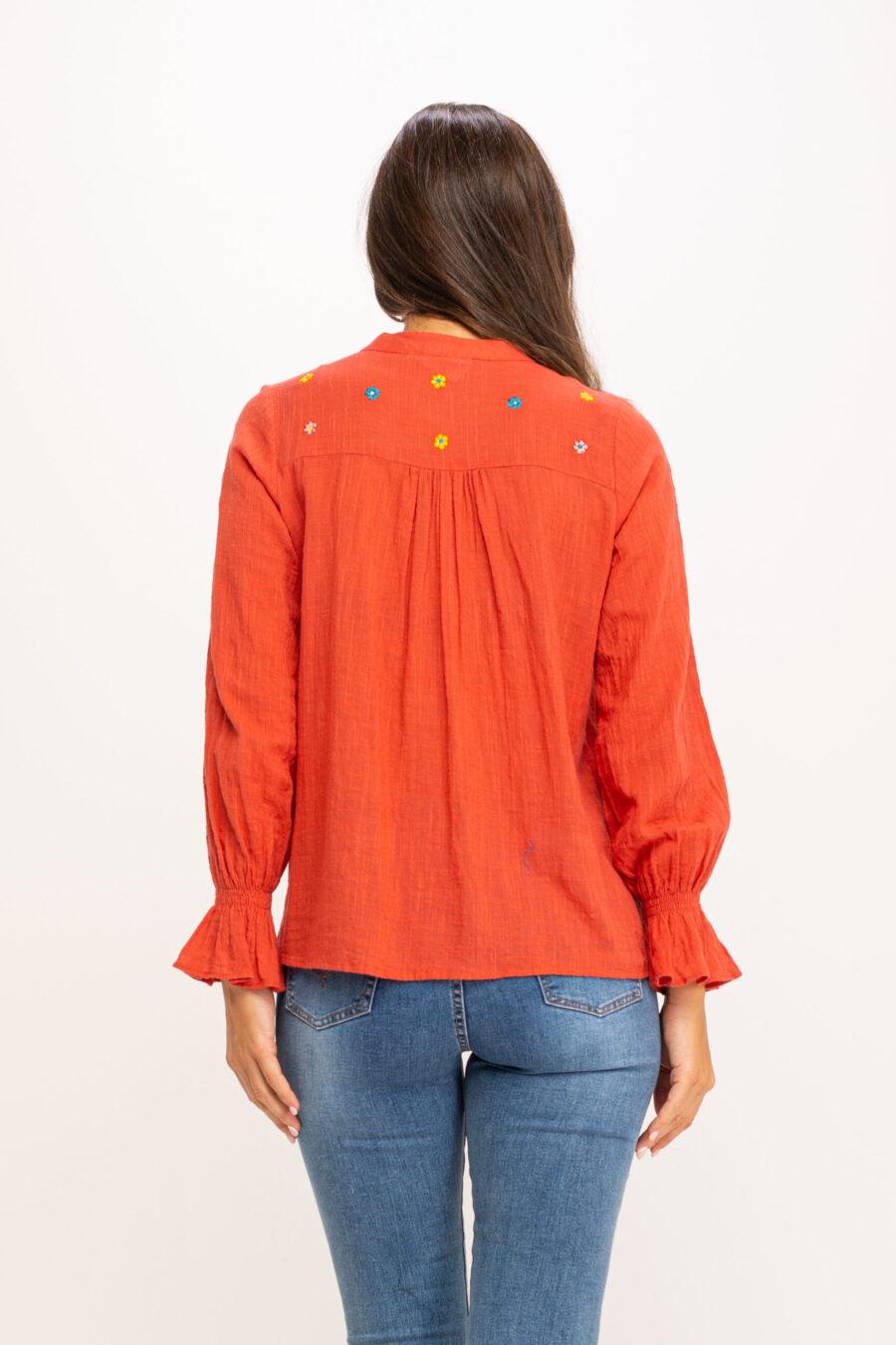 Peace&love By Calao BLUSA ALGODÓN RUSTICO IC1041B