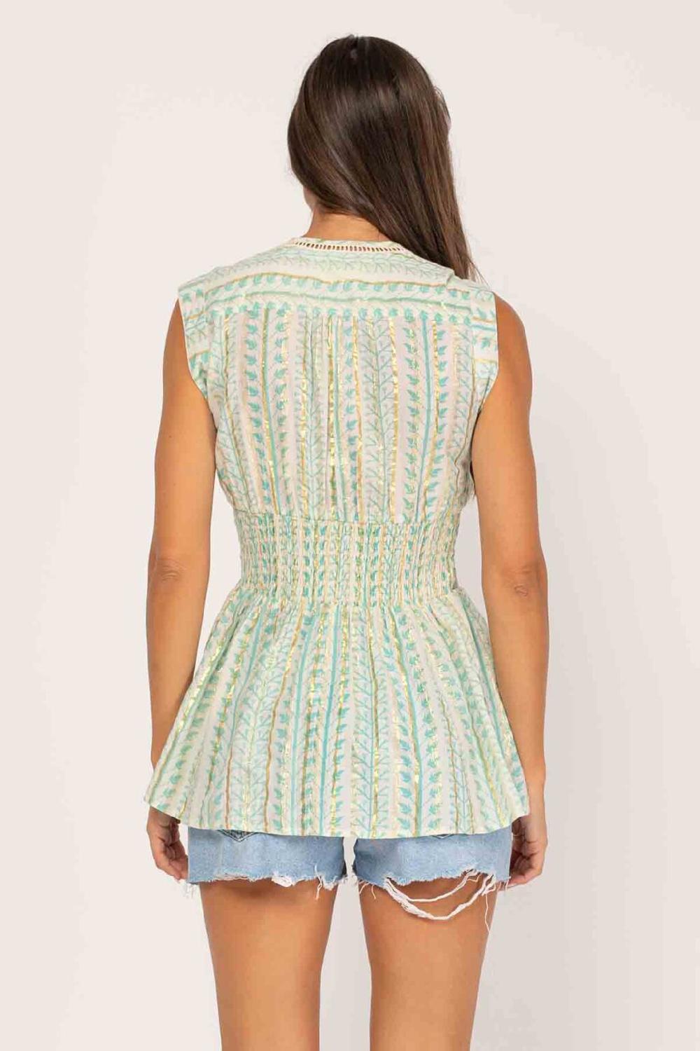 Peace&love By Calao BLUSA CORTA CUELLO V