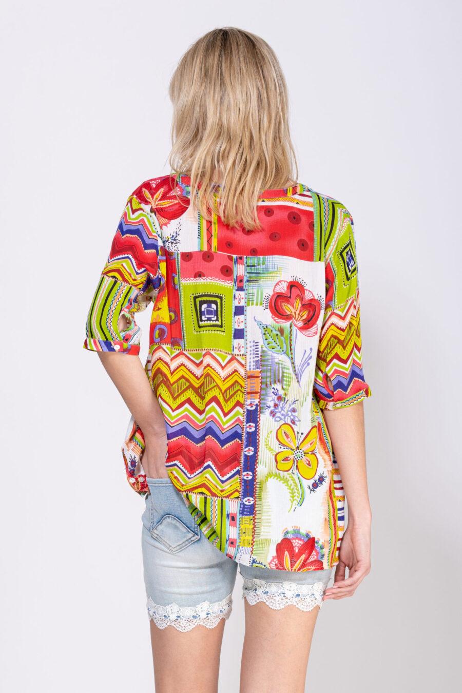 Peace&love By Calao BLUSA ESTAMPADA ABOTONADA