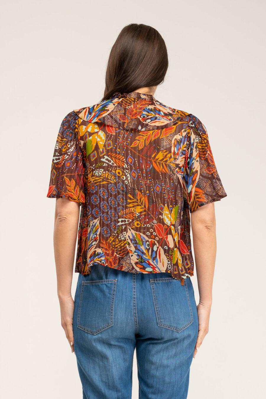 Peace&love By Calao BLUSA ESTAMPADA CORTA