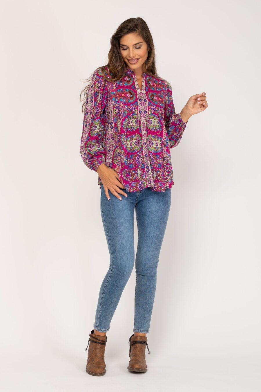 Peace&love By Calao BLUSA ESTAMPADA PR3023B