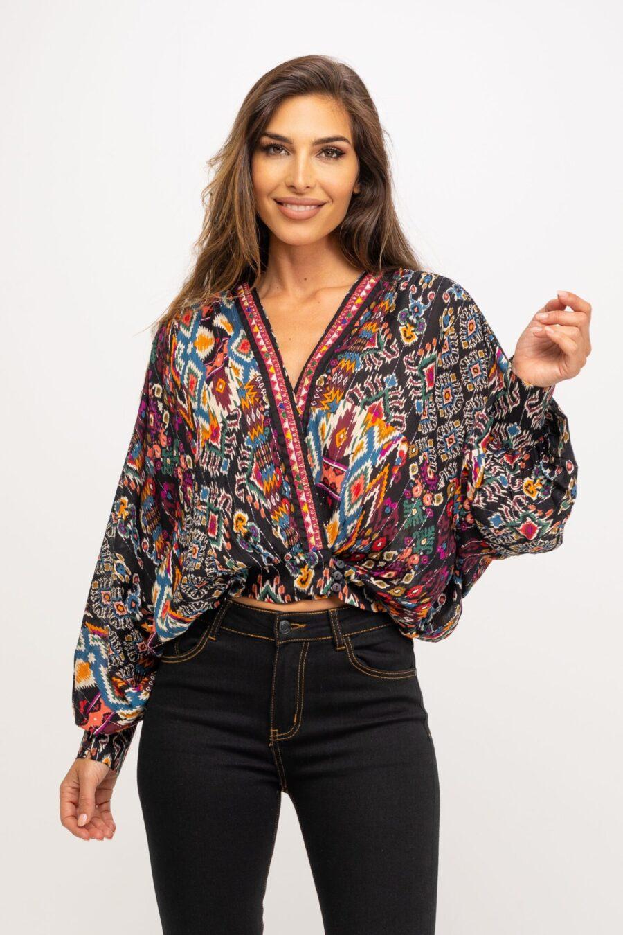 Peace&love By Calao BLUSA ESTAMPADA PR3078B