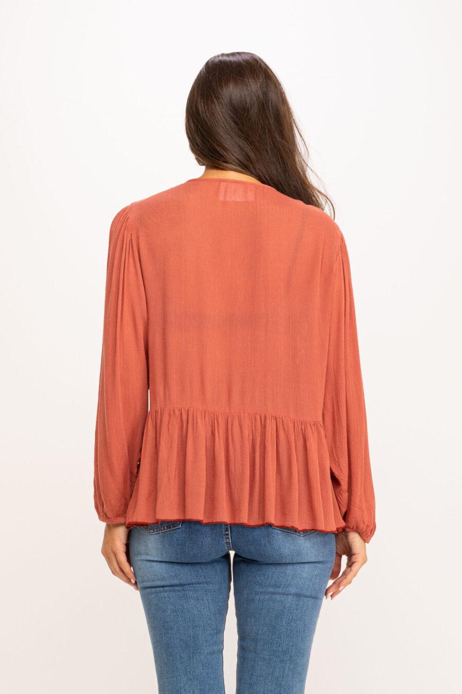 Peace&love By Calao BLUSON ANCHO BORDADO IC1070B