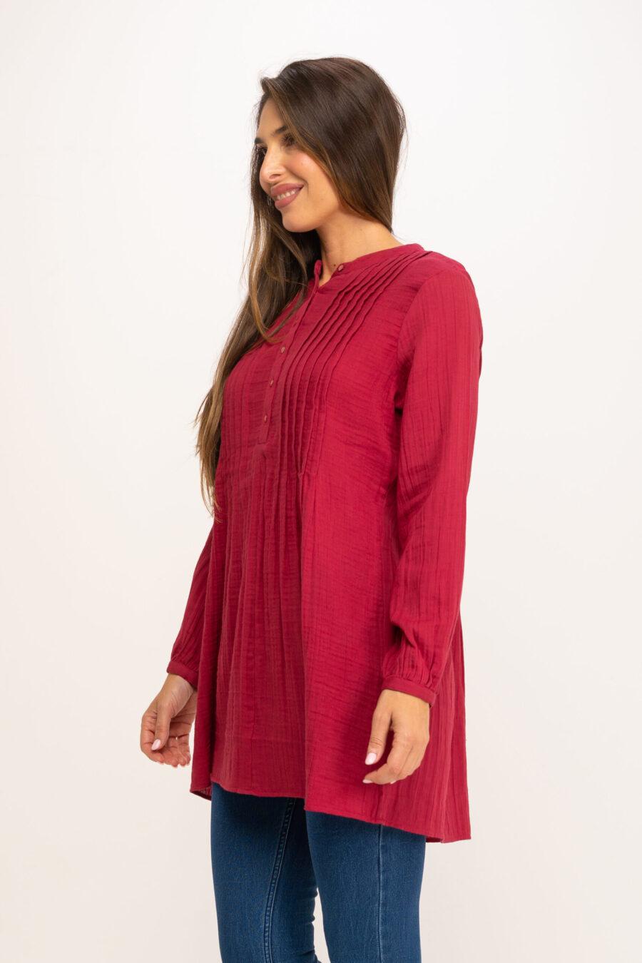 Peace&love By Calao BLUSON CON PLIEGUES IC1108TU