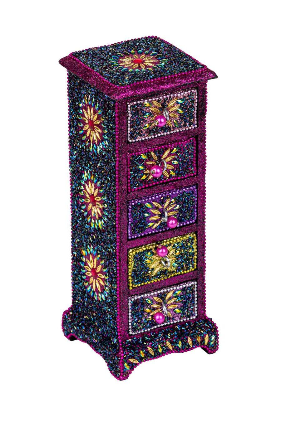 Peace&love By Calao CAJA ARTESANA DECORADA