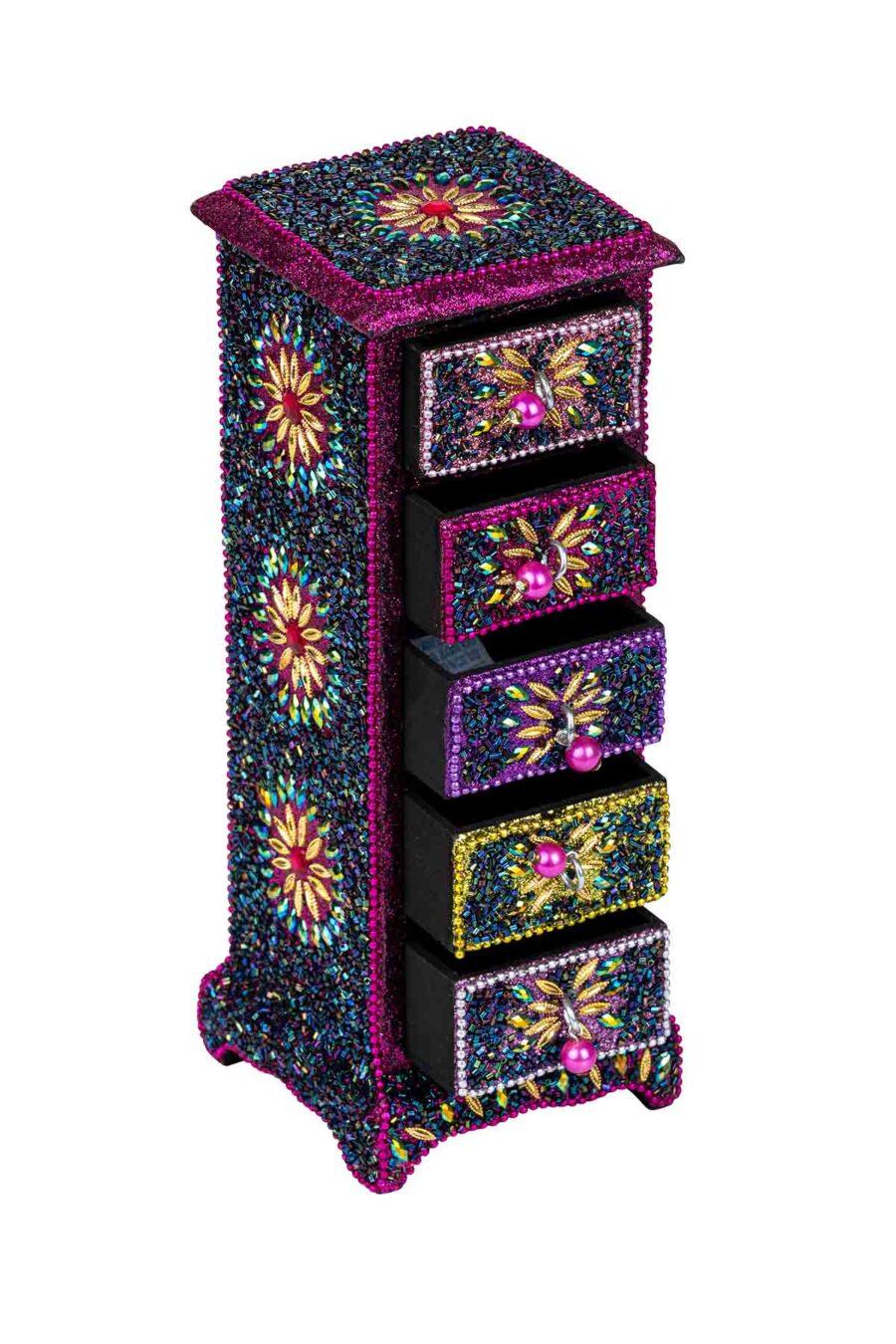 Peace&love By Calao CAJA ARTESANA DECORADA