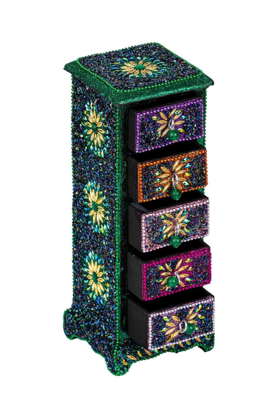 Peace&love By Calao CAJA ARTESANA DECORADA