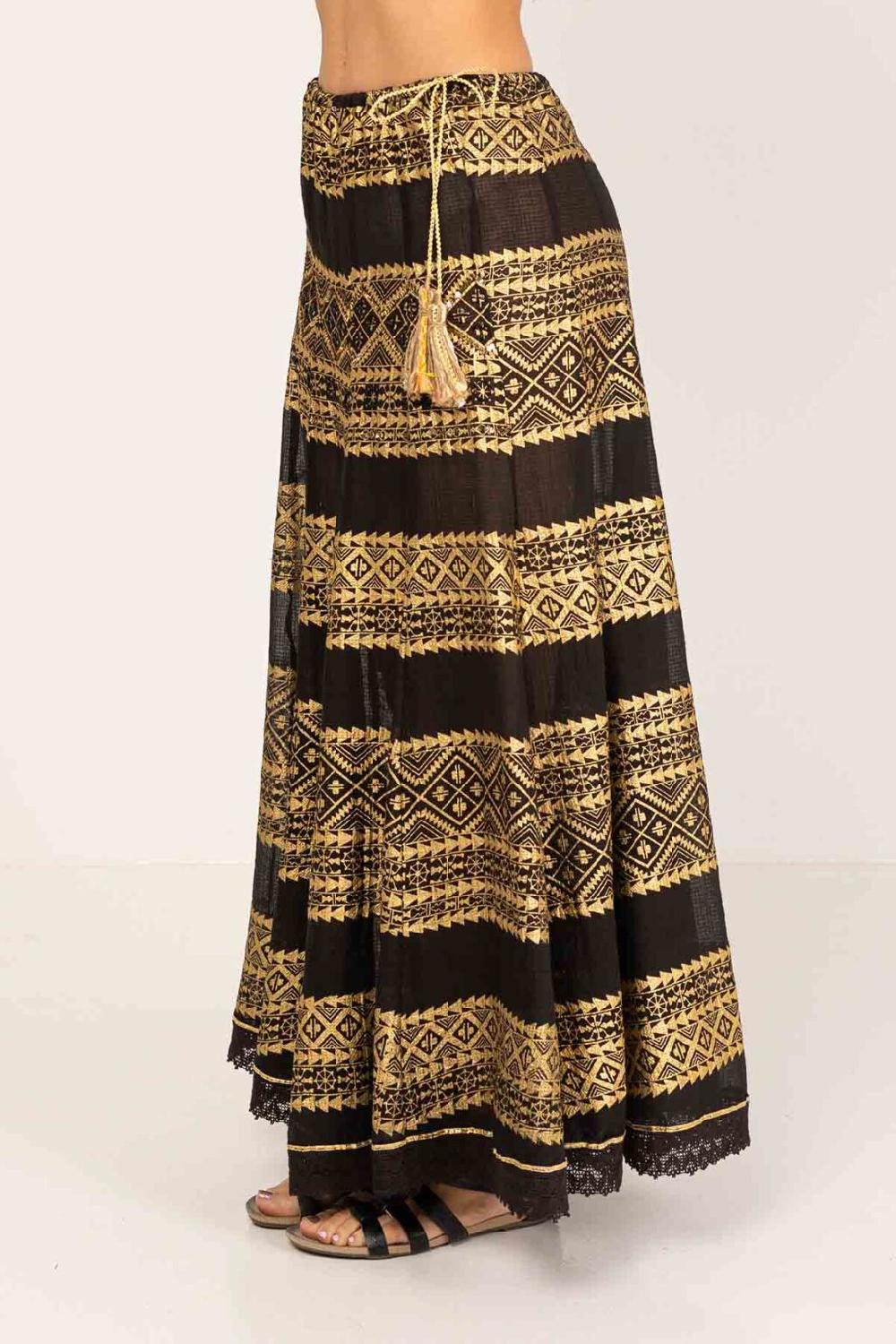 Peace&love By Calao FALDA ESTAMPADA LARGA