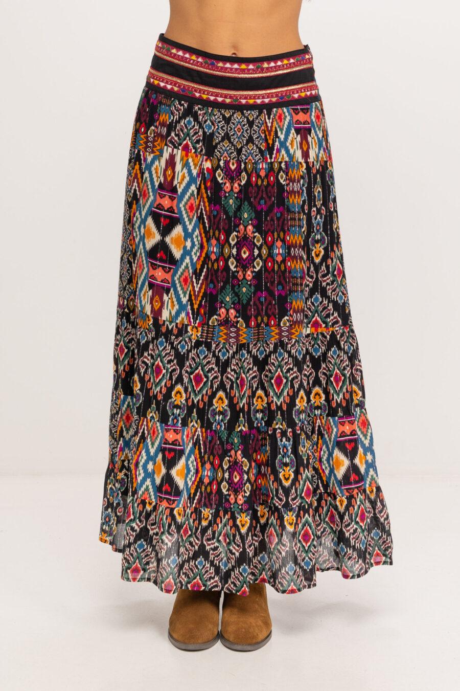 Peace&love By Calao FALDA ESTAMPADO ETNICO PR3079F