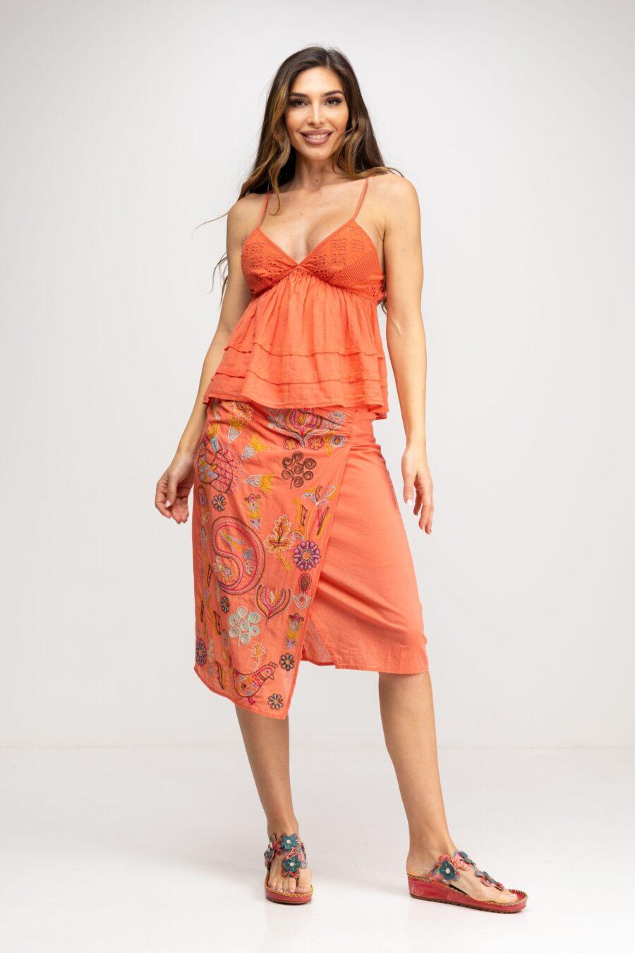 peace&love by calao FALDA LISA ABIERTA EN UN LADO