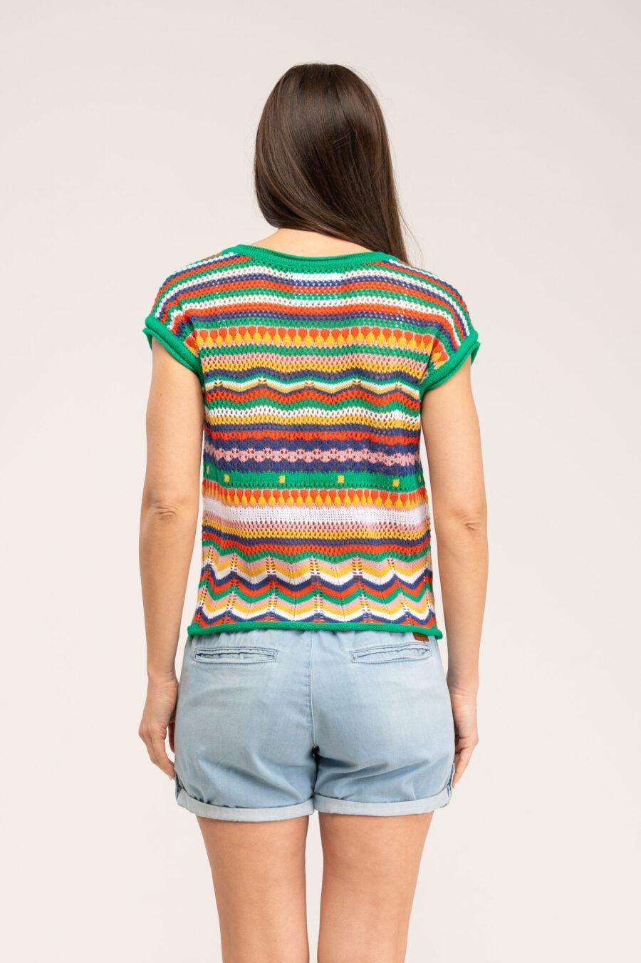 Peace&love By Calao JERSEY RAYAS CROCHET