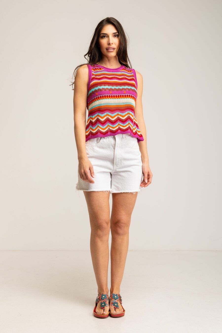 Peace&love By Calao JERSEY RAYAS CROCHET