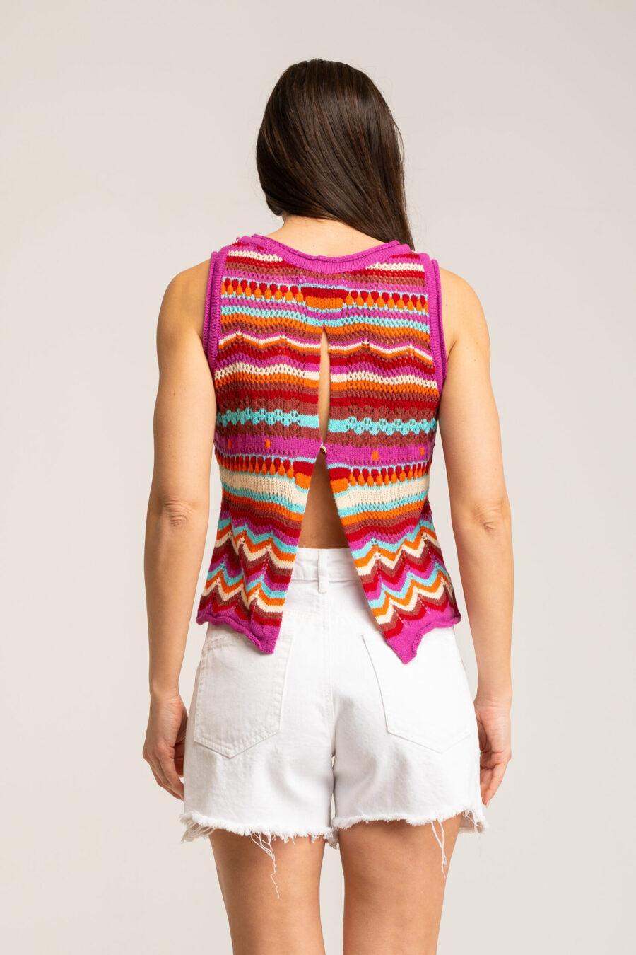 Peace&love By Calao JERSEY RAYAS CROCHET