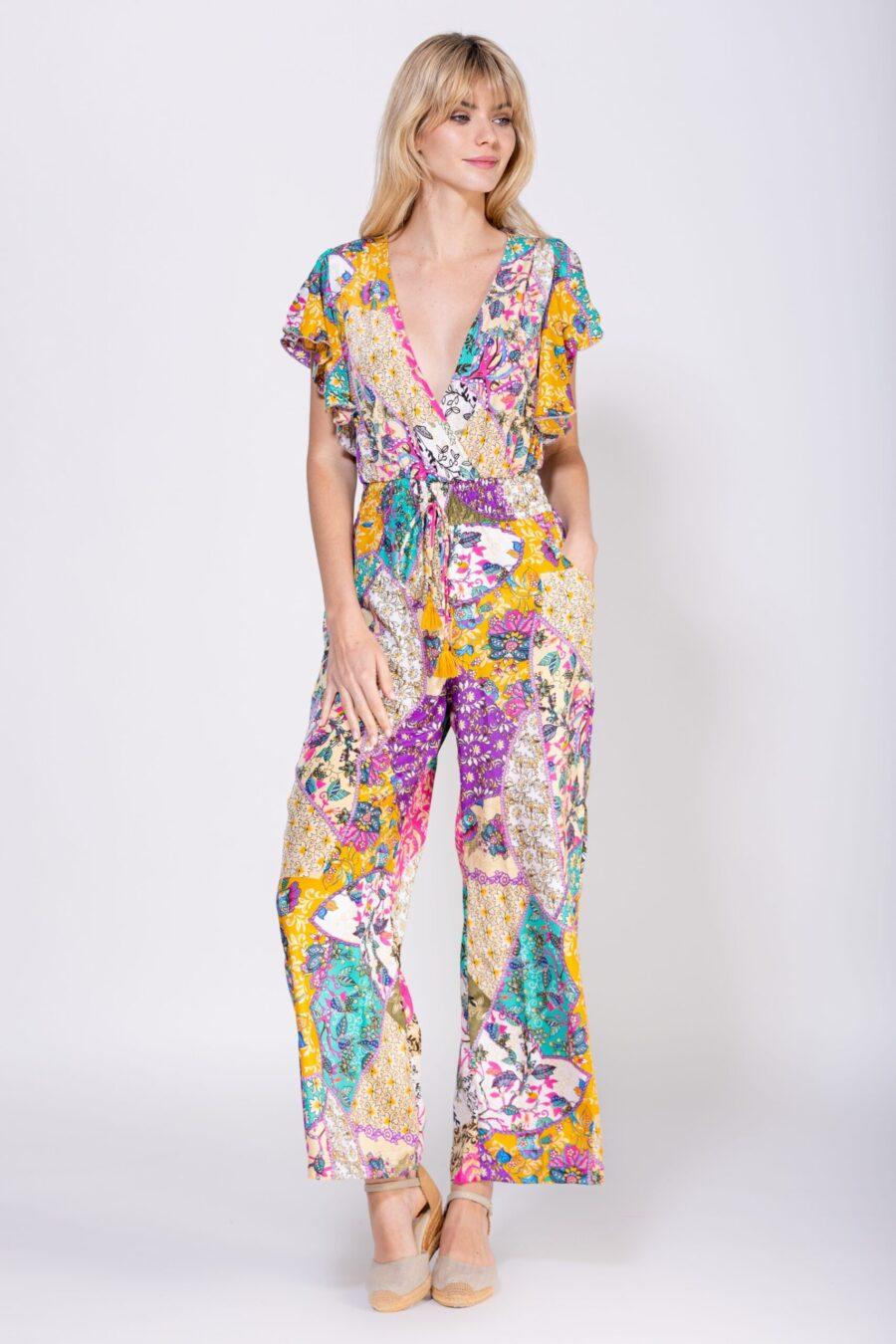 Peace&love By Calao MONO LARGO ESTAMPADO