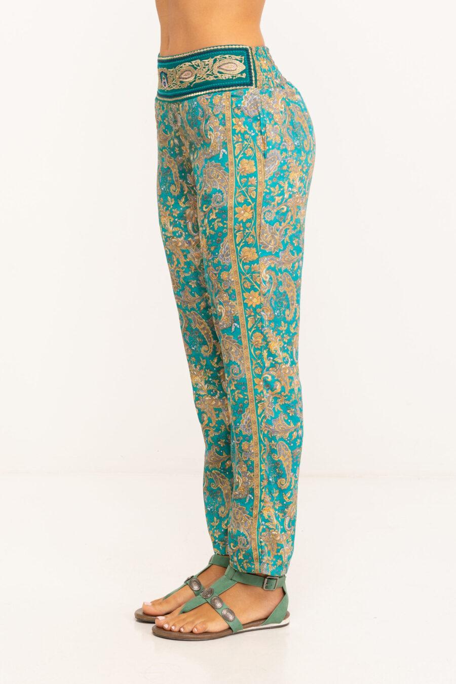 Peace&love By Calao PANTALON ESTAMPADO LARGO