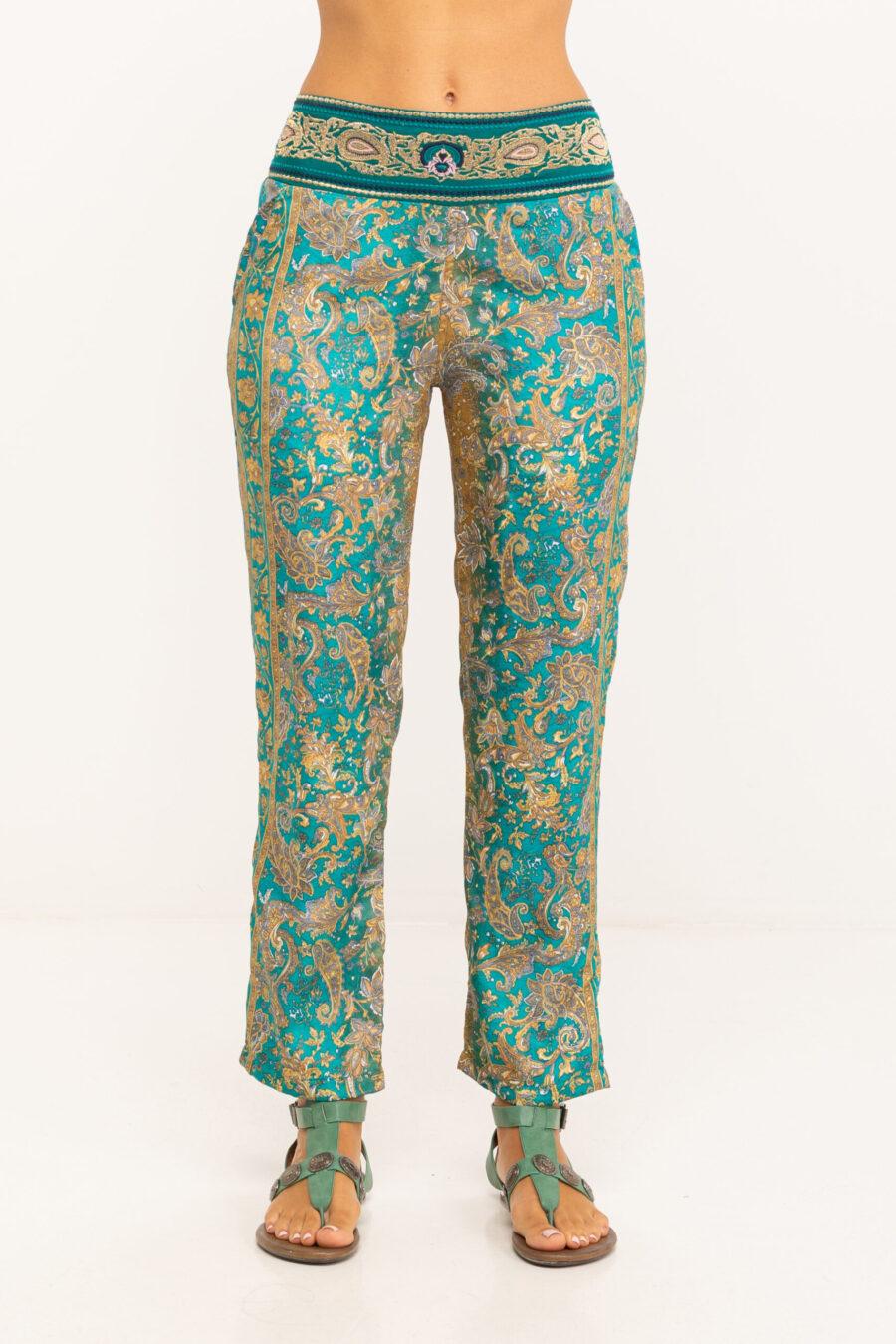 peace&love by calao PANTALON ESTAMPADO LARGO