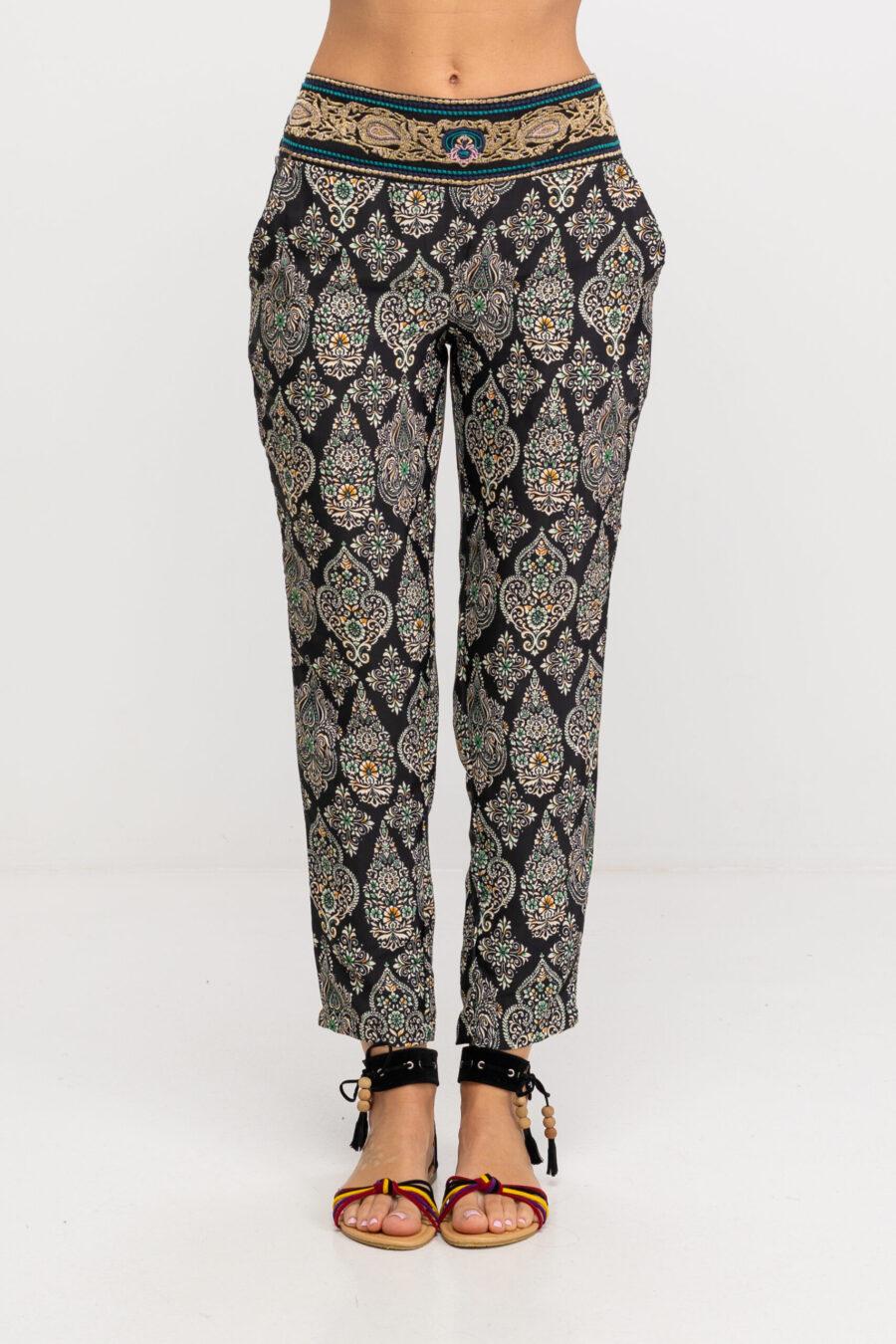 peace&love by calao PANTALON ESTAMPADO LARGO