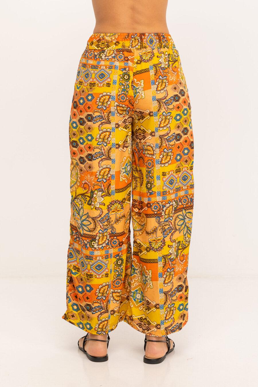 Peace&love By Calao PANTALON LARGO ESTAMPADO